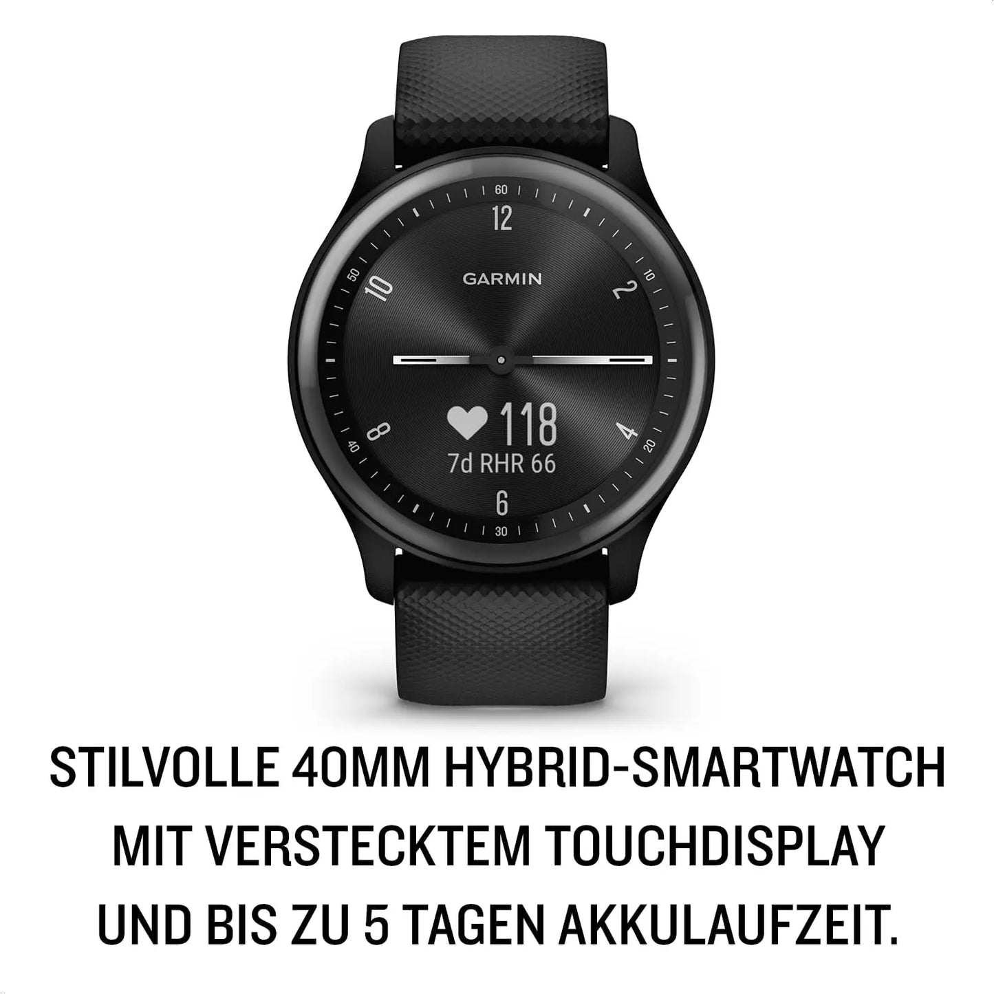 Sport, Hybrid Smartwatch, Health and Wellness Features,