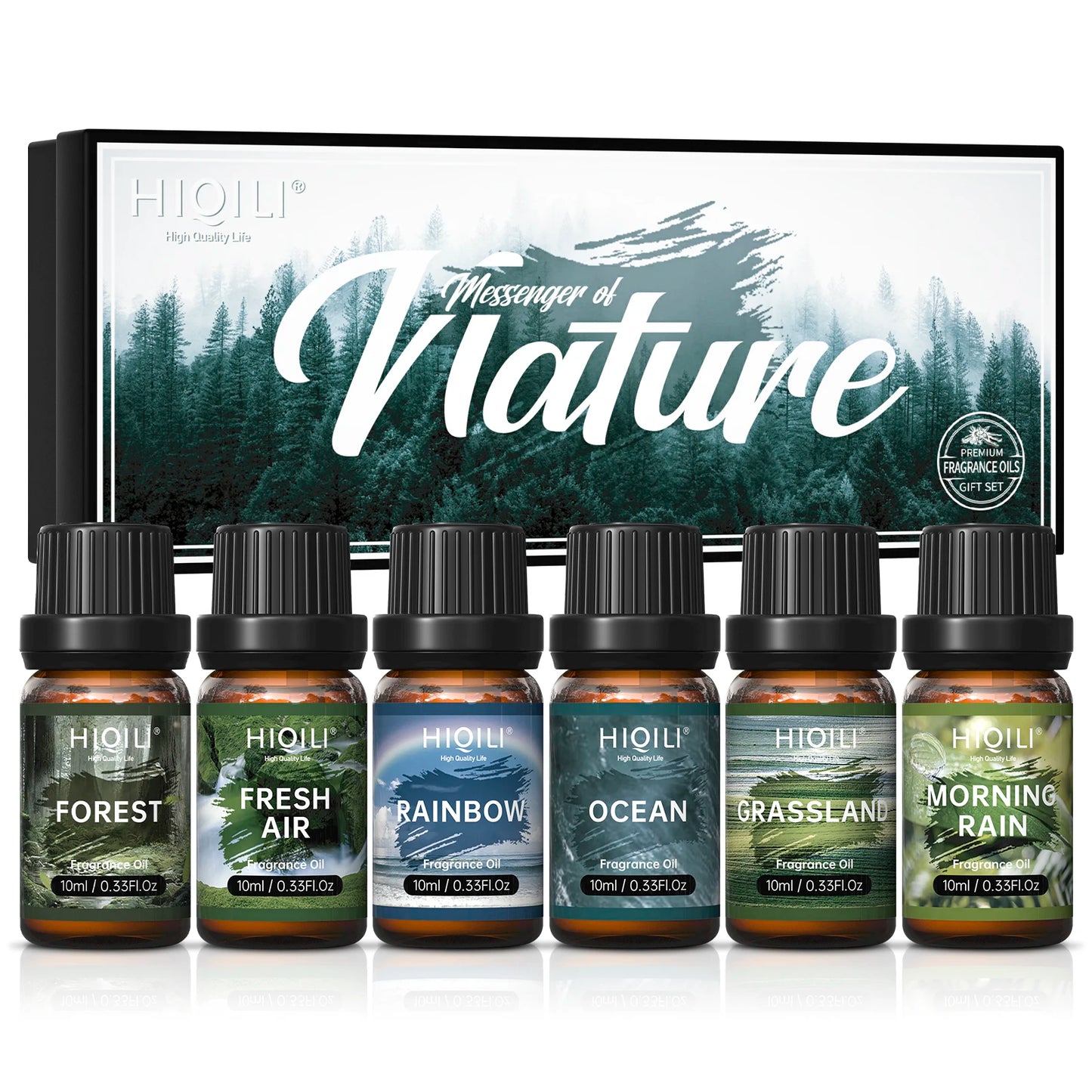 Fragrance Oils Set-Nature Theme | TOP 6 Gift Set