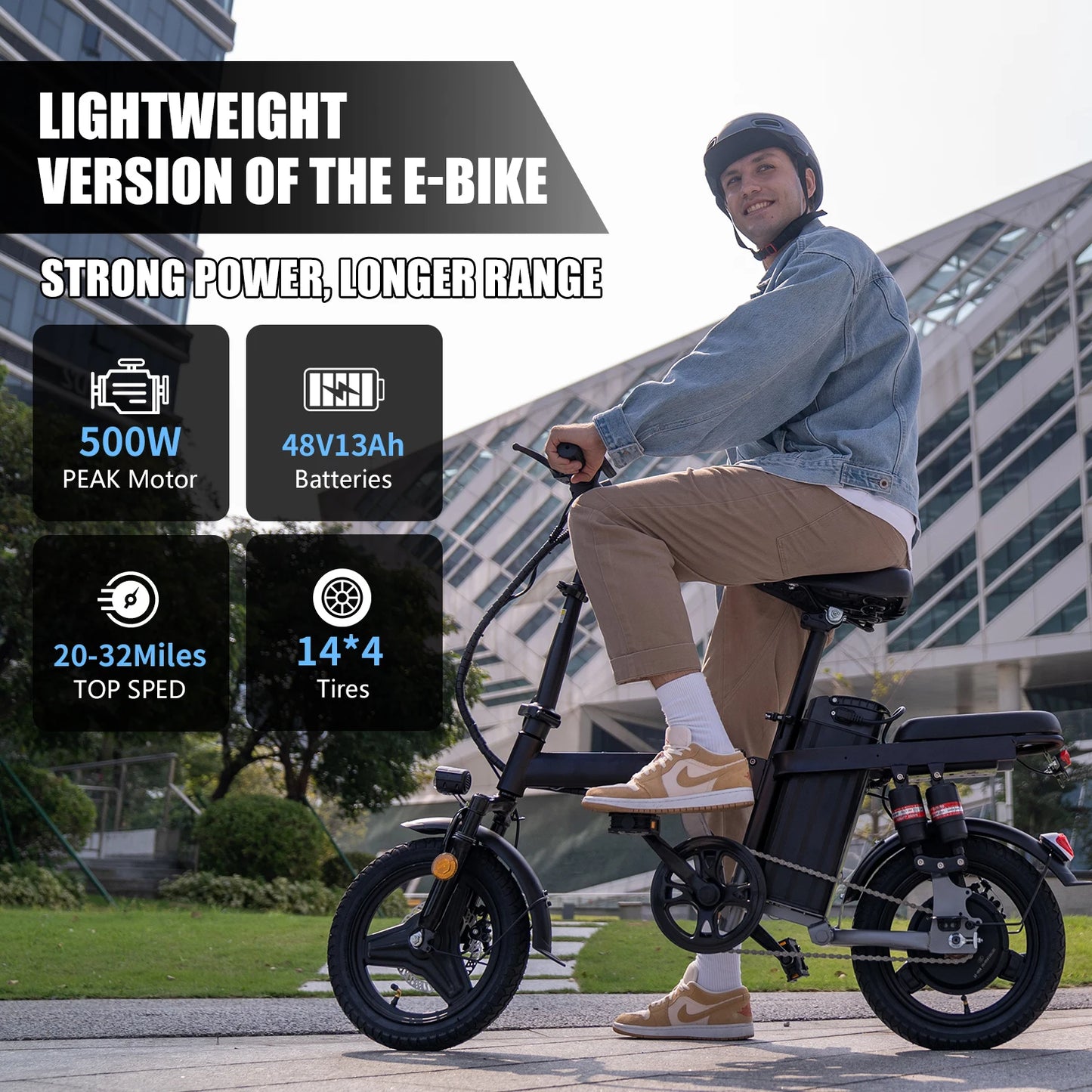 Removable Battery Motor Commuting E bikes for Women Men