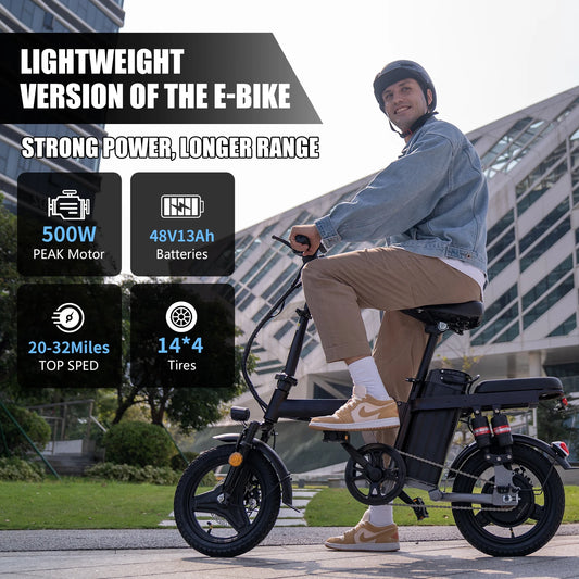 Removable Battery Motor Commuting E bikes for Women Men