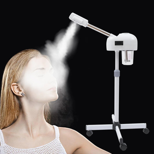 Facial Steamer Machine on Wheels Standing  Steamer Facial