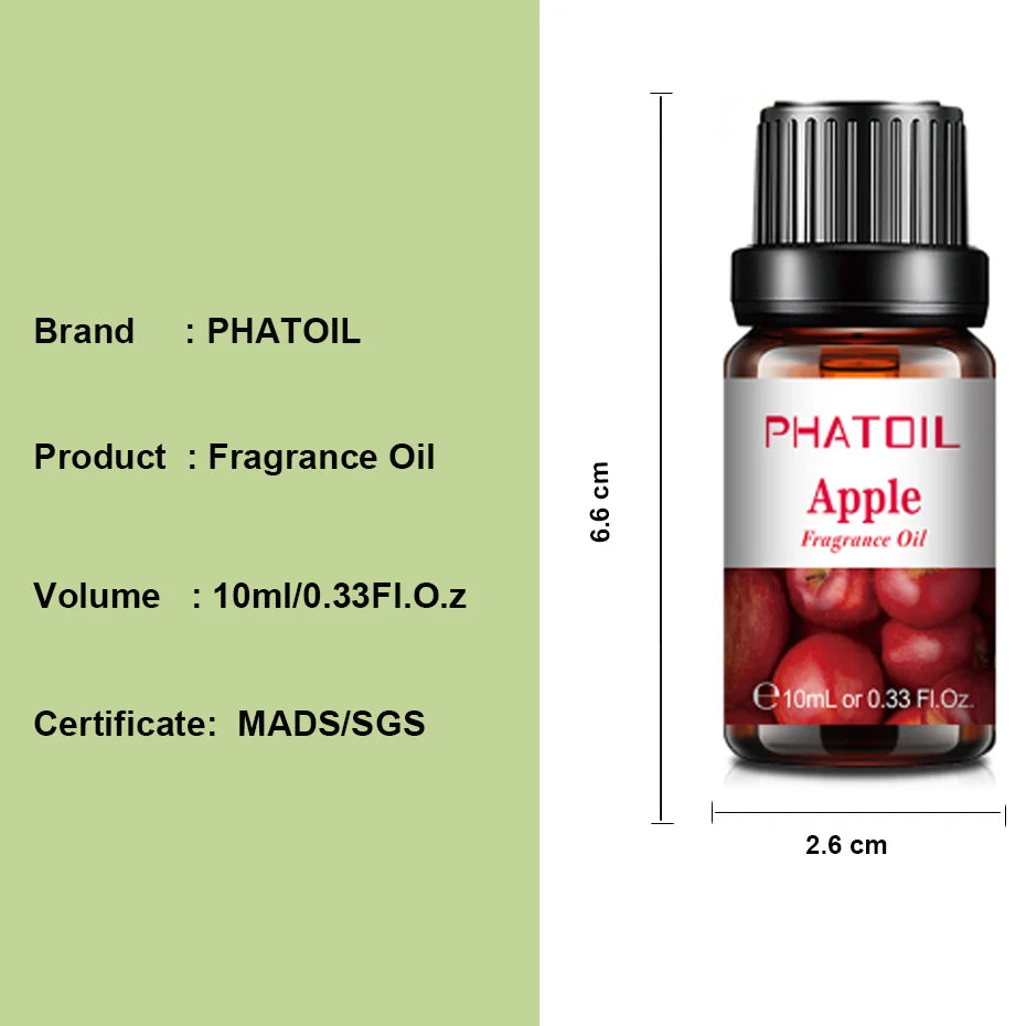 10 pcs Gift Box Fruit Fragrance Essential Oils