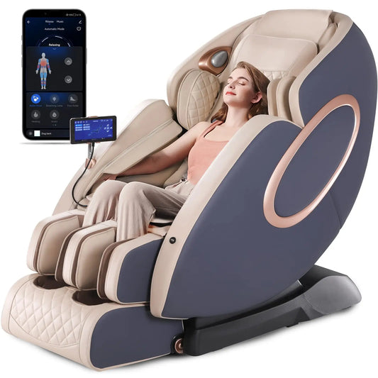 APP Control 4D Massage Chairs SL-Track Full Body