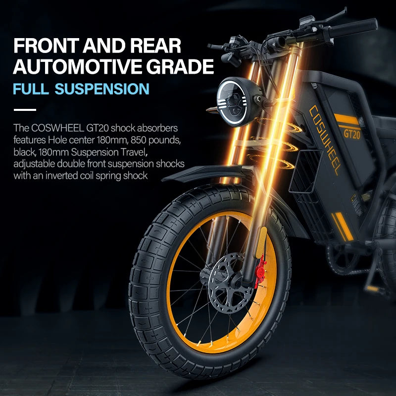 Adults Electric Bike Motorcycles  Off Road Tyre Mountain