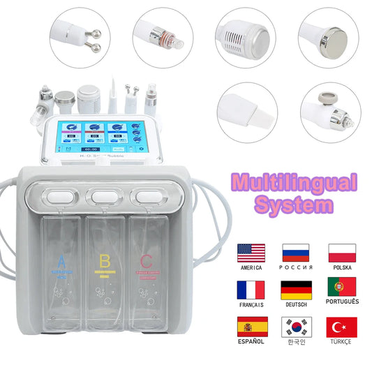 6 in1 Hydro Water Oxygen Jet Peel Machine