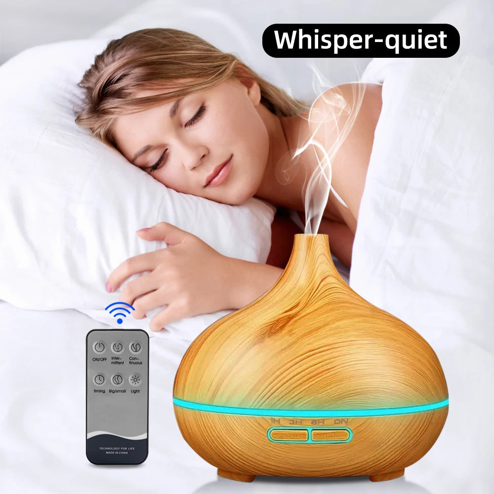 For Home 550 ml Essential Oil Diffuser with Remote Control