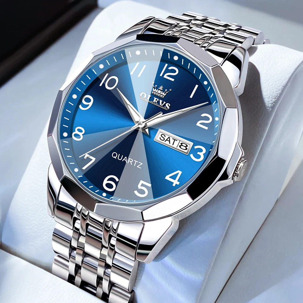 Men's Watches Causal Fashion Original Quartz Watch f