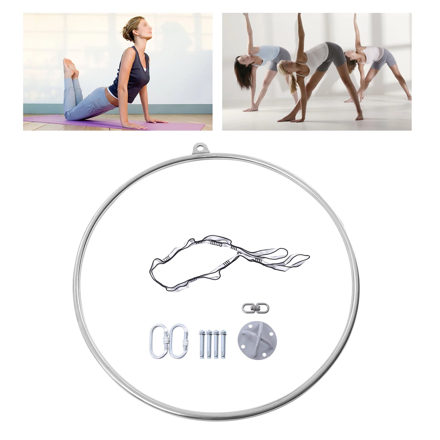 Aerial Hoop Dancing Circus Ring Set