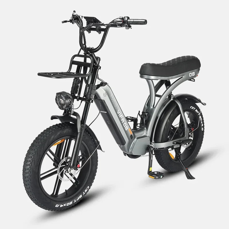 Electric mountain bike 750w oil brake fat tire snowmobile