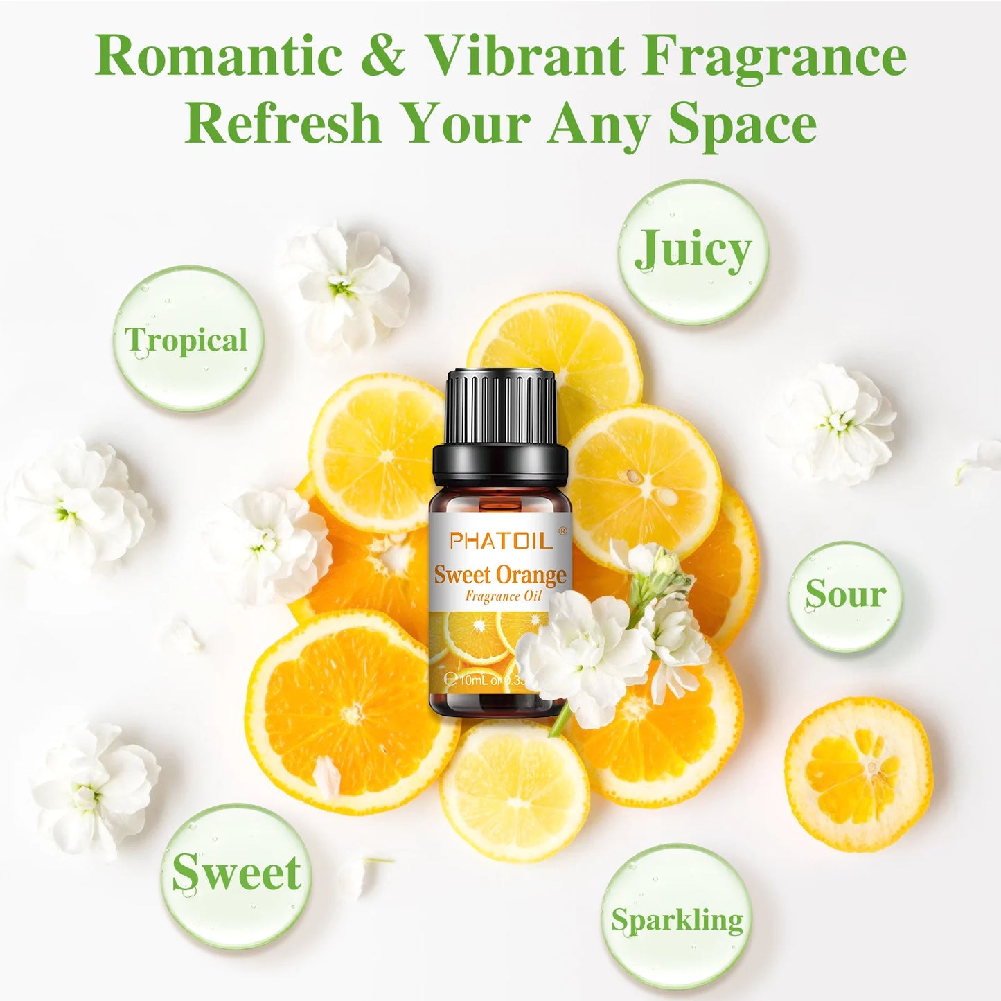 10 pcs Gift Box Fruit Fragrance Essential Oils