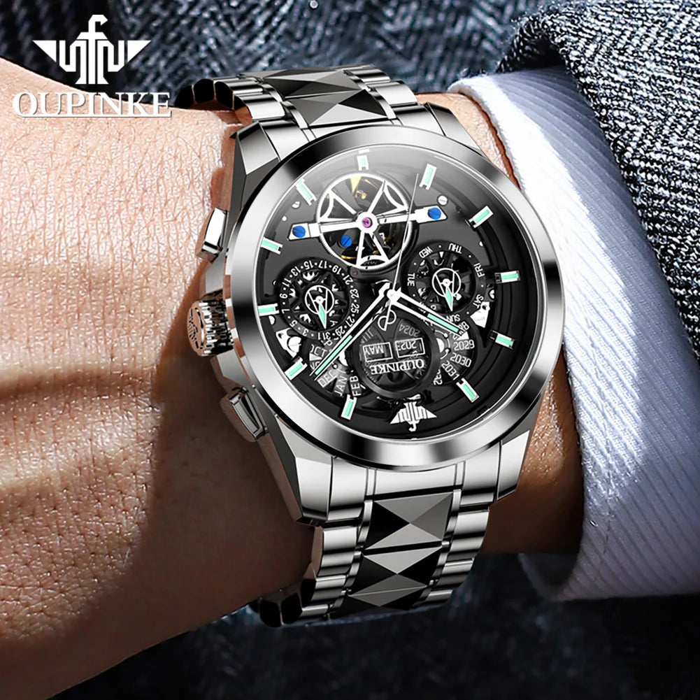 New Automatic Mechanical Watch For Men Hollow Watches