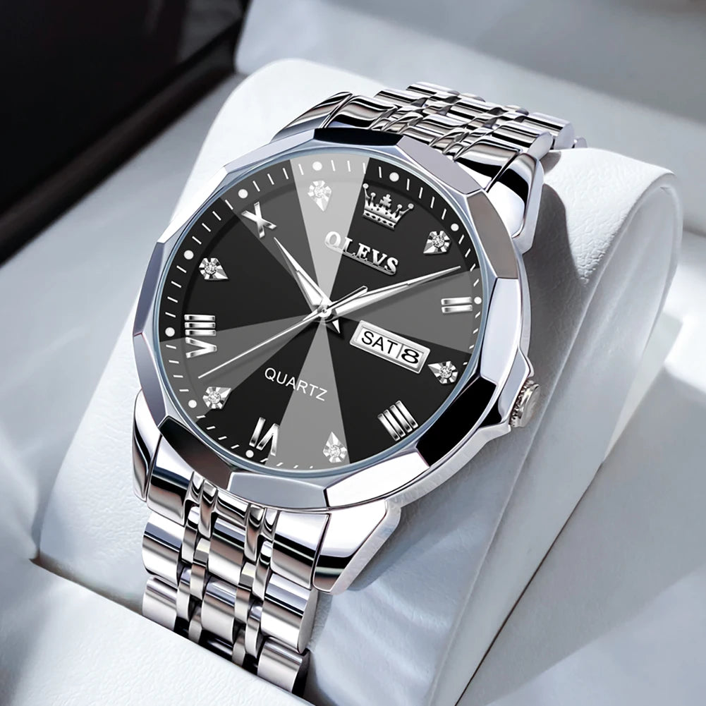 Men's Watches Causal Fashion Original Quartz Watch f