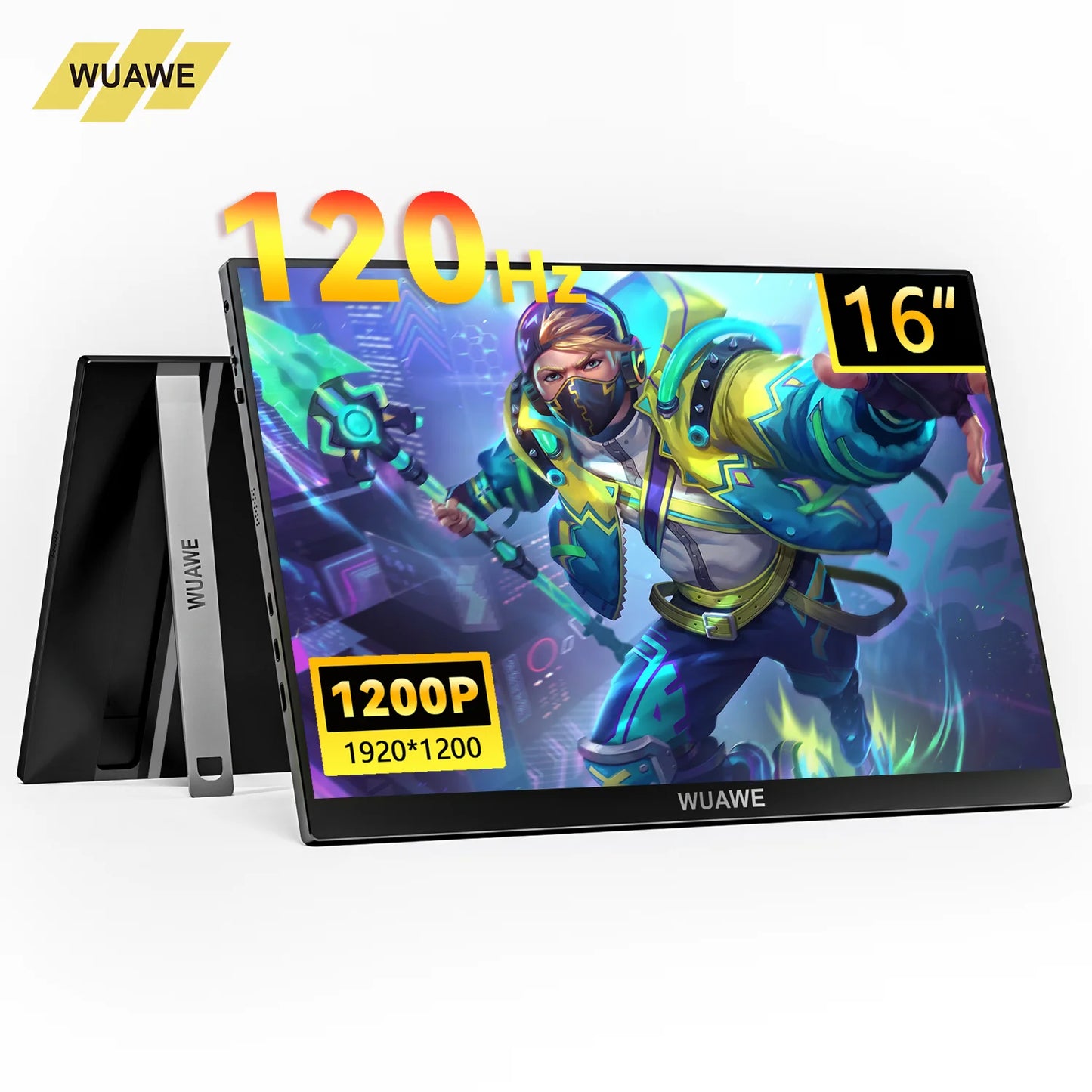 16 inch Gaming Portable Monitor for Laptop,  Display LCD
