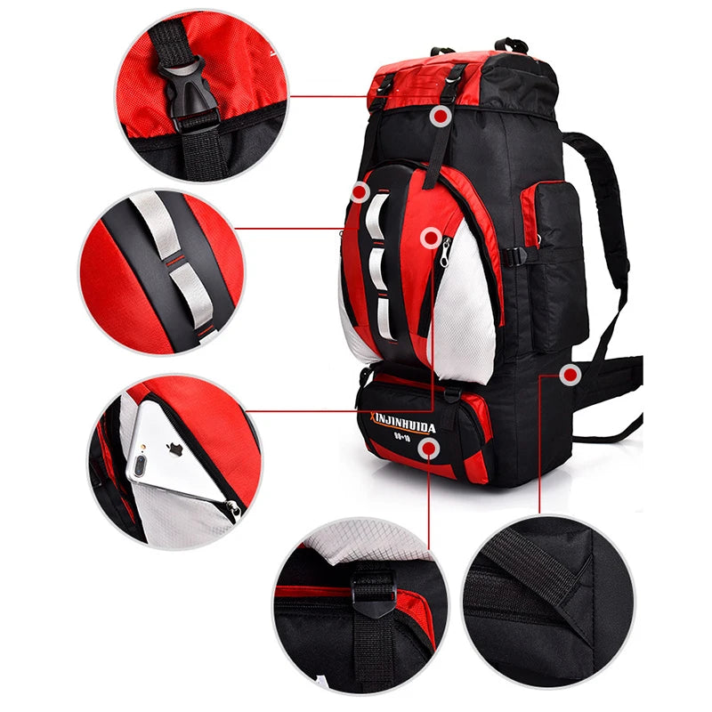 Travel Backpack Camping Bag For Men Large