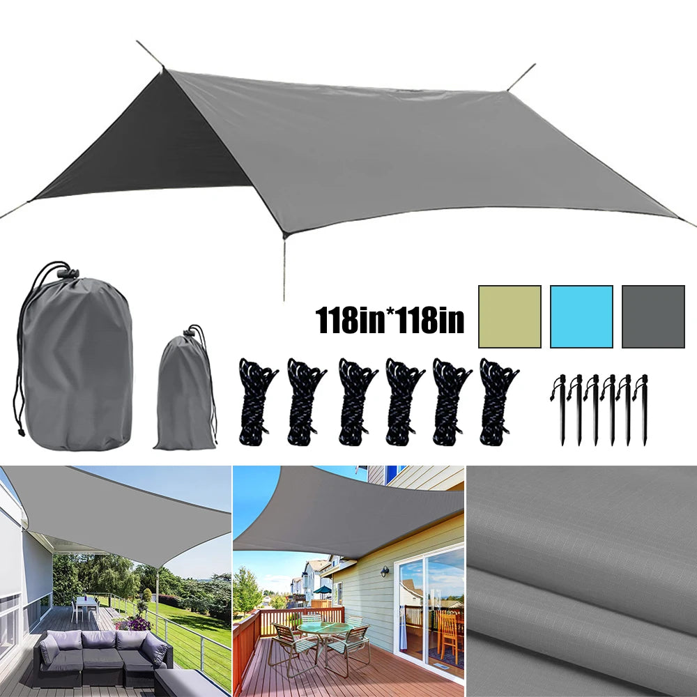 10x10FT Camping Tent  Waterproof Big Space